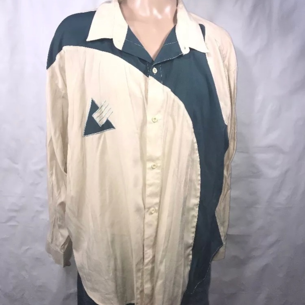 Gianni Abozzi 3X Long Sleeve Button Down